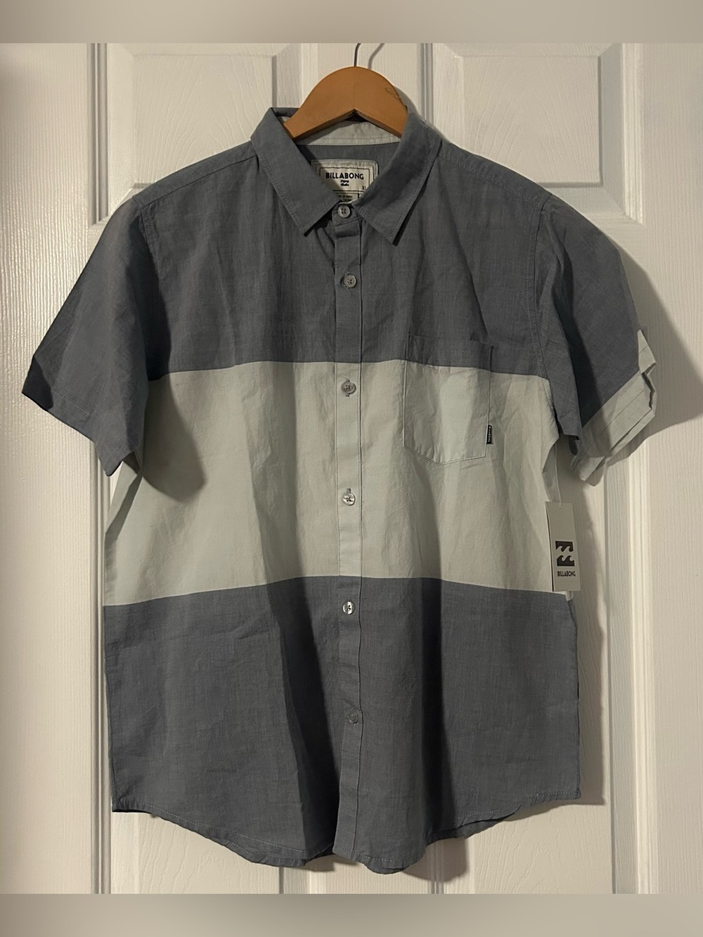 Youth Billabong Short Sleeve Button-Up Shirt